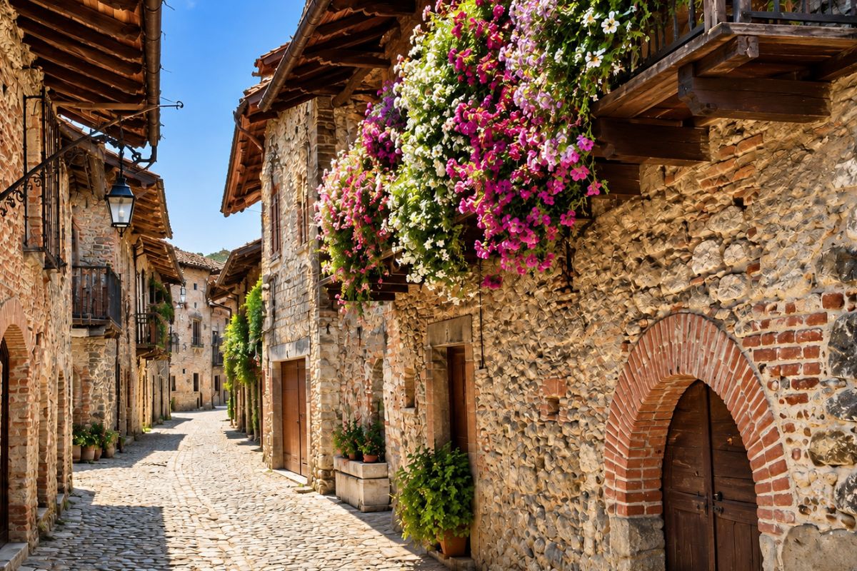 Il Ricetto di Candelo, borgo medievale del Biellese nato per custodire il vino